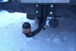 Фаркоп для Toyota Hilux 2011-2015 условно-съемное крепление шара, TY 27