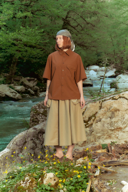 Рубашка Called a Garment Hikercore Shirt "Bear Brown"