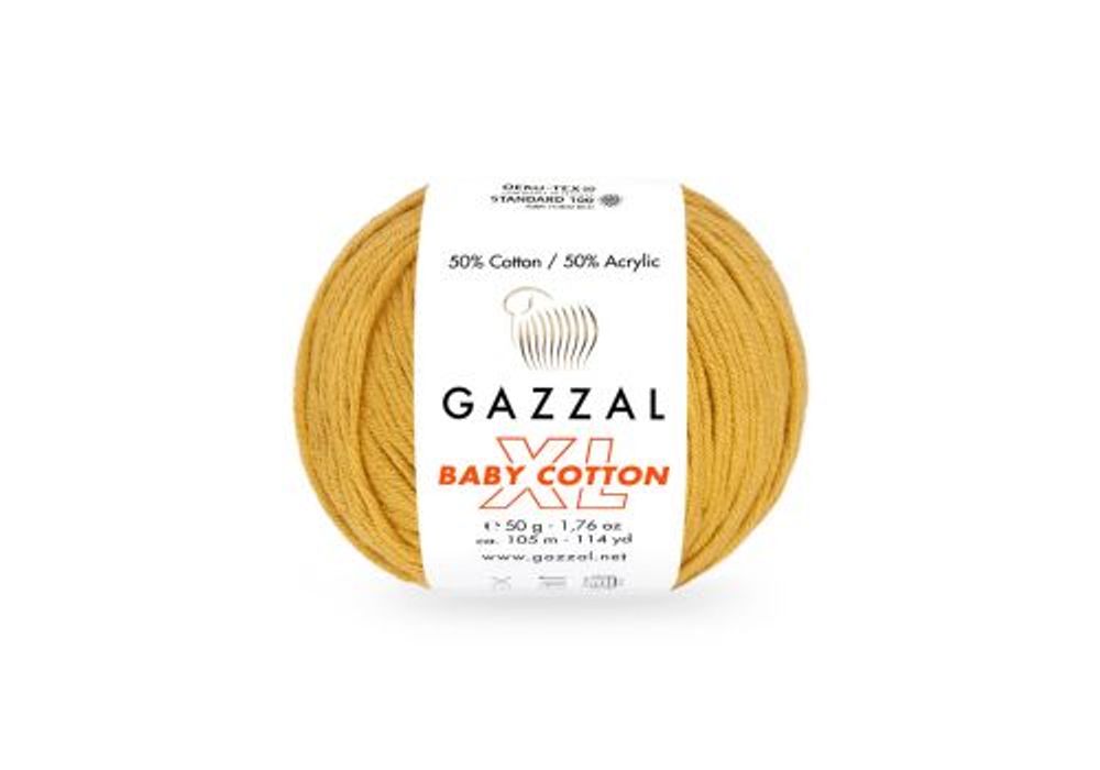 BABY COTTON XL, горчица