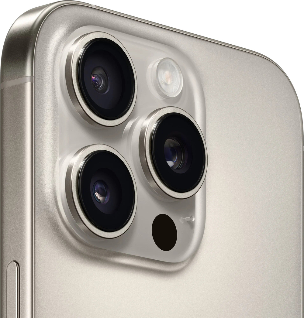 Смартфон Apple iPhone 16 Pro, 512GB, Natural Titanium (натуральный титан), nanoSIM+eSIM