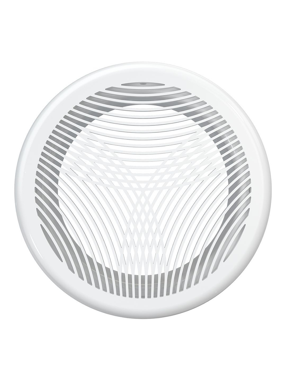 Решетка вентиляционная РПКФ фланец D150 разъемная D200 пластик ERA