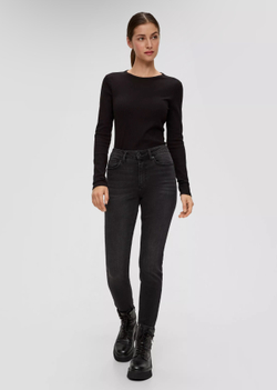 Jeans Karolin/Regular Fit/Mid Rise/Straight Leg