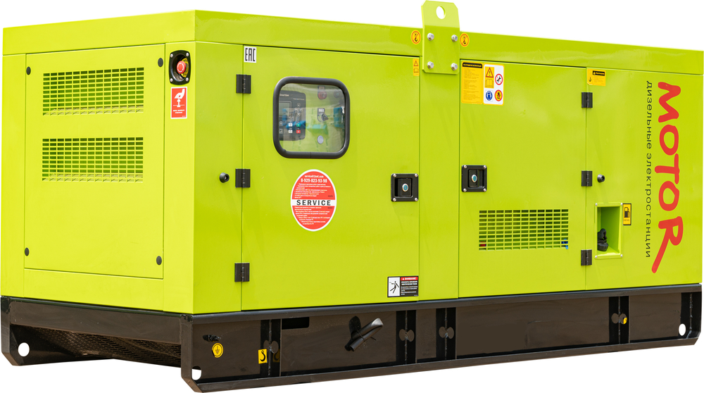 ДИЗЕЛЬНЫЙ ГЕНЕРАТОР MOTOR АД150-Т400 R в кожухе