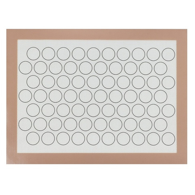 Коврик силиконовый для раскатки теста 40*30см Макарун SATOSHI