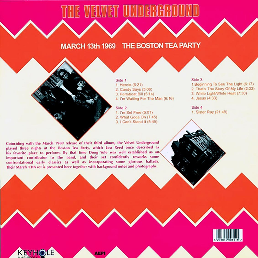 The Velvet Underground / March 13th 1969 The Boston Tea Party (2LP)