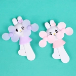 Вентилятор «Зайчонок» 20*14,5 см, микс