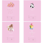 Тетрадь А5 18л. клетка "Лови момент", блестки. 330516 (BG)