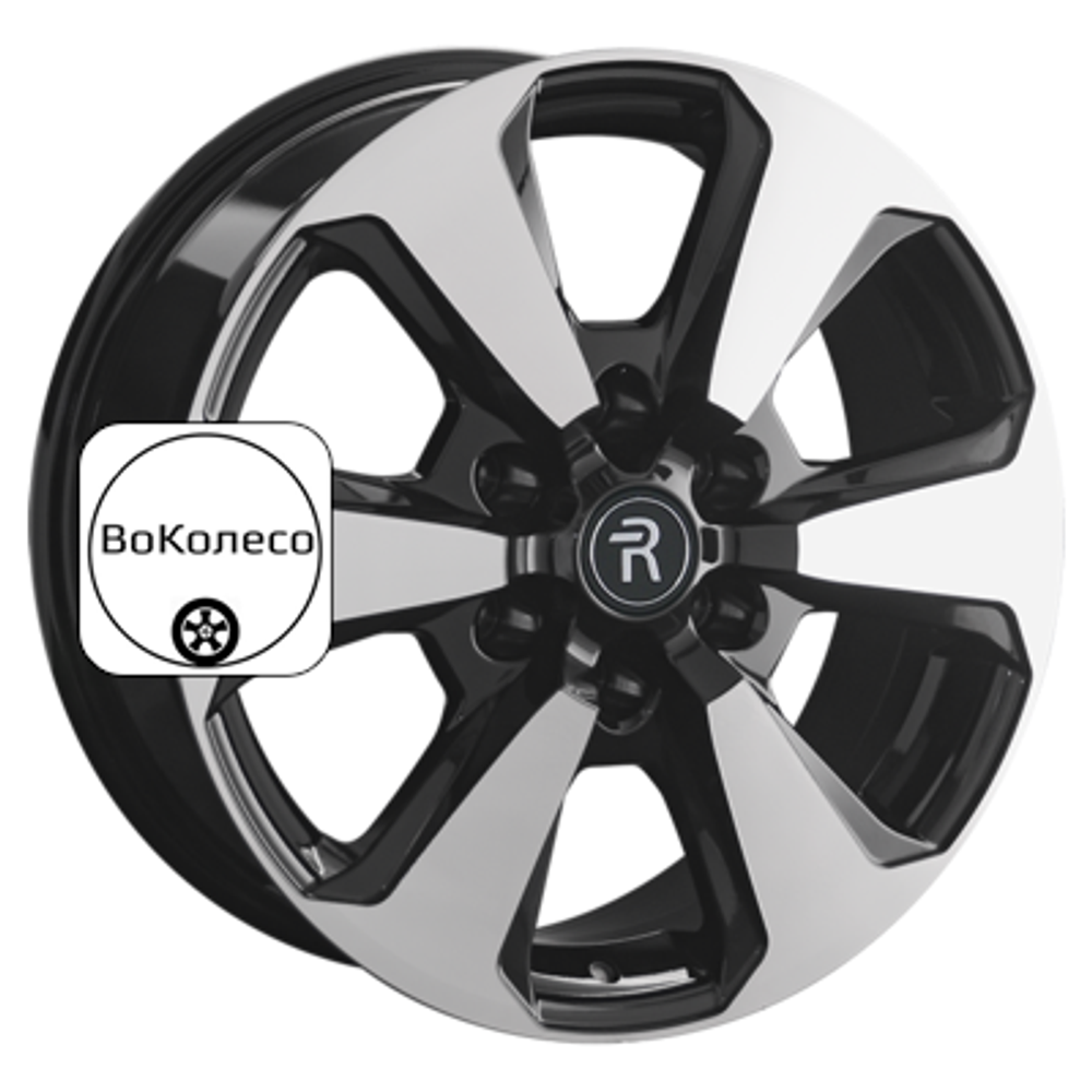 7,5x18/6x139,7 ET55 D95,1 LX243 BKF (пш, C570) Replay