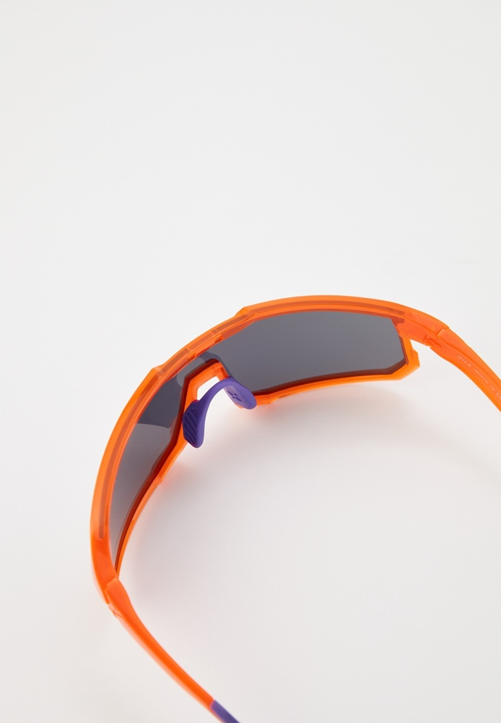 Спортивные очки HILX Big Head / Shiny Orange Purple / Silver Lens