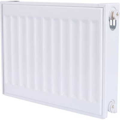 Радиатор панельный профильный ROMMER Ventil тип 11 - 300x400 мм (подключение нижнее, цвет белый)