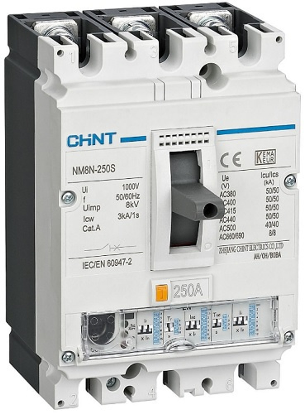 Автоматический выключатель в литом корпусе CHINT 271331