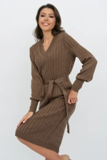 Платье М 2991/кофе