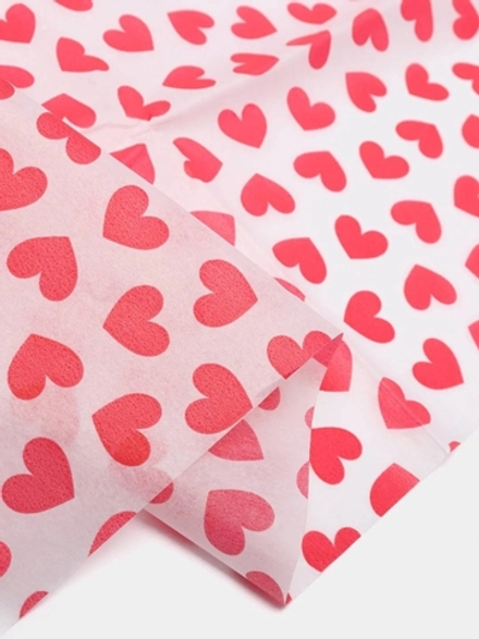 Бумага упаковочная тишью «Little hearts», 50 × 70 см, 1 лист