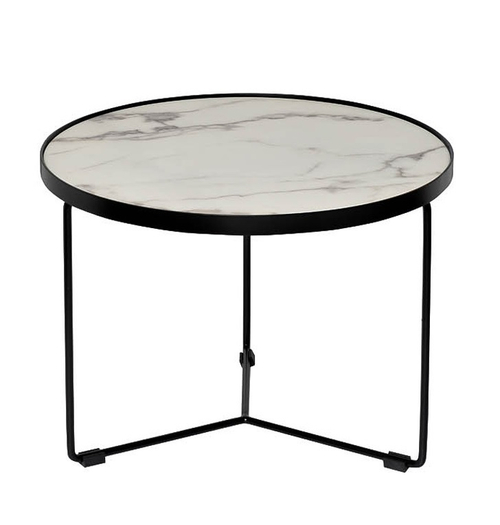 33FS-ET277-BL Стол журнальный Royal White d50*38см