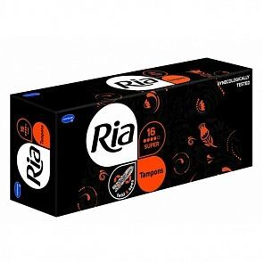 RIA tampons - Женские гигиенические тампоны: 16 шт. Супер