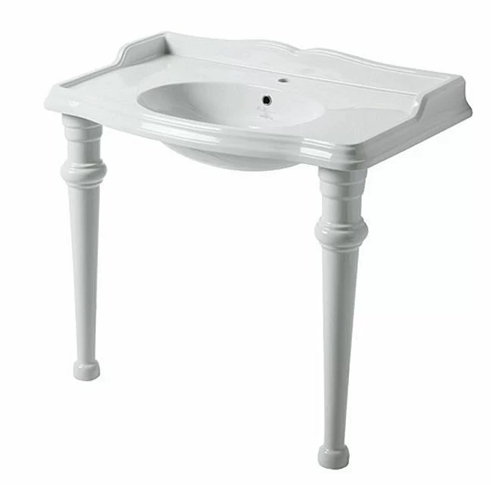 Консоль с раковиной SIMAS Arcade AR864 90 с 1 отверстием под смеситель