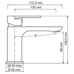 Elbe 7403 Смеситель для раковины WasserKraft