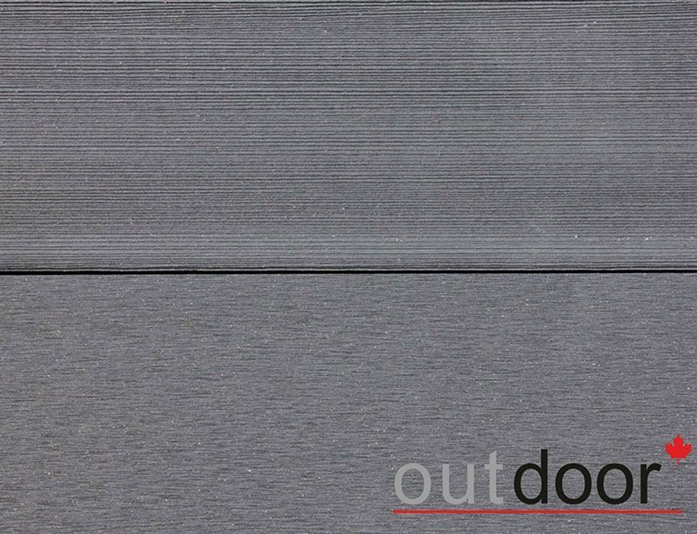 Доска заборная ДПК Outdoor 115*22*3000 мм. браш черная
