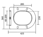 Комплект унитаза BelBagno Uno BB3105CHR/SC с инсталляцией Berges Novum D5 040235 с сиденьем Микролифт и Черной матовой клавишей смыва