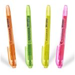 Набор выделителей текста 4цв, 1-4мм, Crown, ароматизированныe