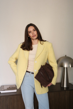 Лонгслив кремовый