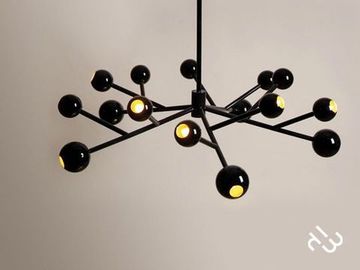 ЛЮСТРА LAST NIGHT BLACK DESIGNED BY DAMIEN LANGLOIS-MEURINNE