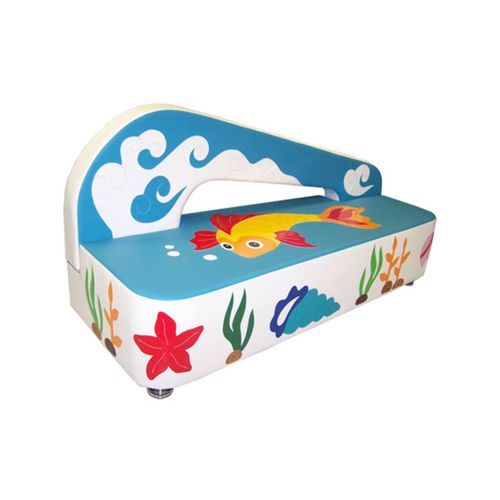 Диван «Волна с аппликацией»