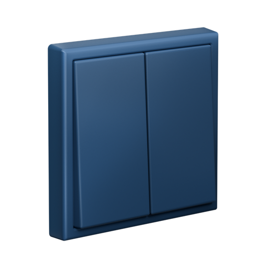 Выключатель кнопочный 2-кл. ArtGallery (сх. 2) 10А механизм аквамарин SE GAL001117