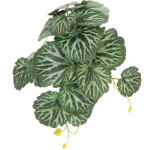 Цветок искусственный в горшке «Бегония» 20*16см