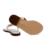 Кожаные вьетнамки DANIELLA Michael Kors - белый(40S4DNFS1L)