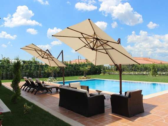 Комплект уличной мебели Monaco Lounge Set, антрацит