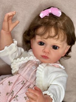 Кукла Реборн виниловая 55см в пакете (FA-280)