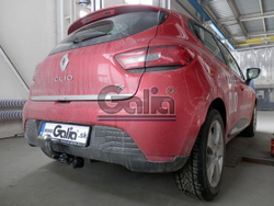 Фаркоп оцинкованный Galia R080A для Renault Clio хетчбек 2005-2012, 2012-(паспорт и сертификат в комплекте)(без электрики)