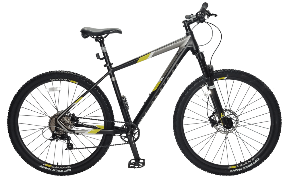 Велосипед TechTeam Lavina 29"х22" черный 2020
