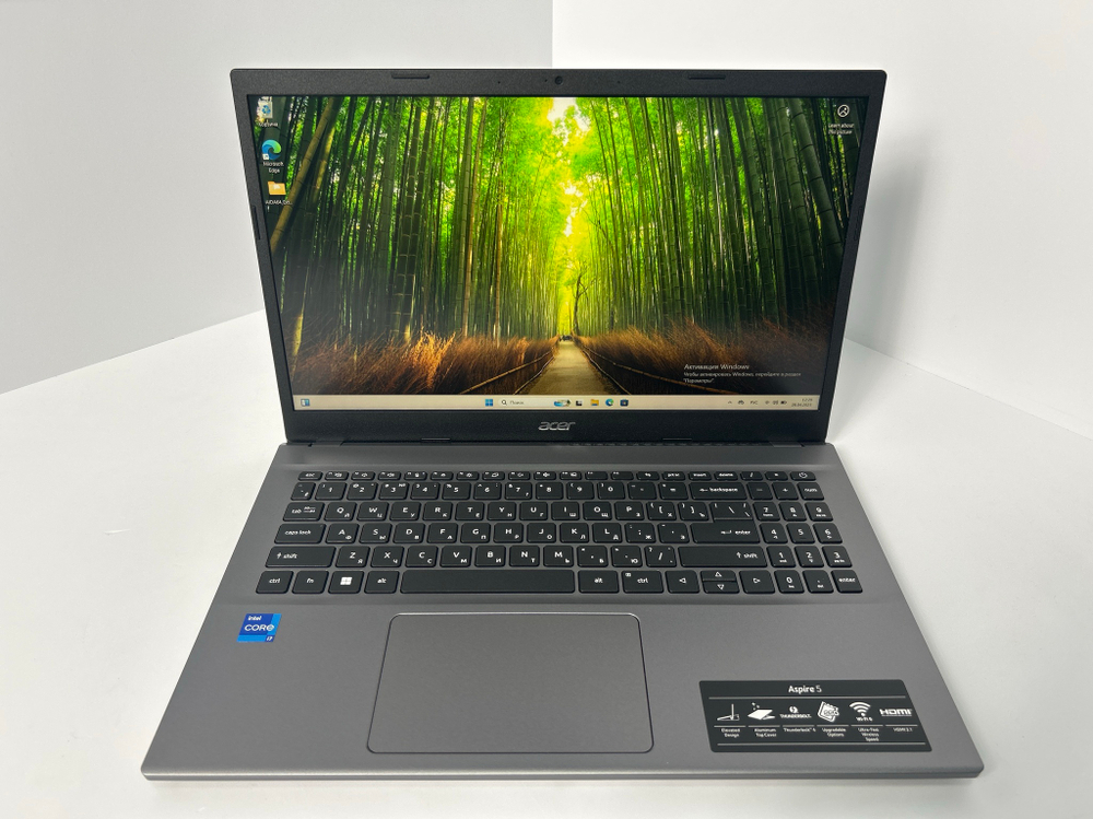 Ноутбук Acer Aspire 5 A515-57-71XD (NX. KN3CD.006) 16"/Intel Core i7 12650H/RAM 16 GB/SSD 1024 GB/Intel UHD Graphics/1920x1080/IPS/DOS/Подсветка кл-ры:нет/серый. Состояние: A1