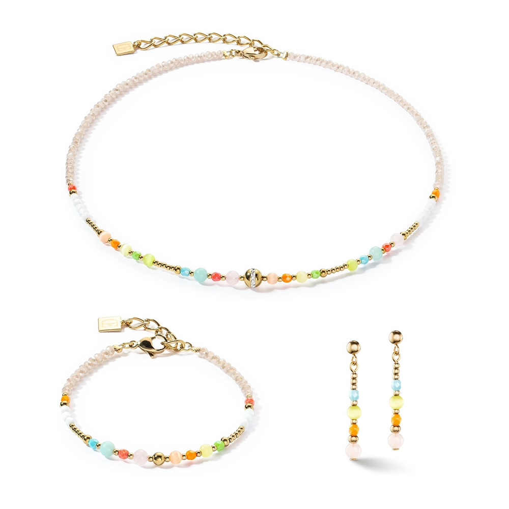 Серьги Coeur de Lion Multicolour Pastel 1 4350/21-1522