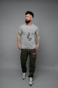 Футболка серая Yakuza Premium 3814