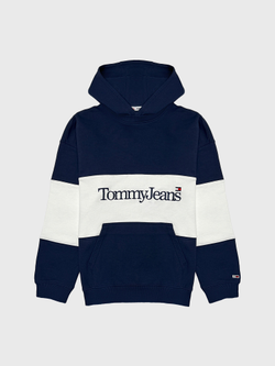 Худи Tommy Jeans Block Logo Skater Twilight Navy