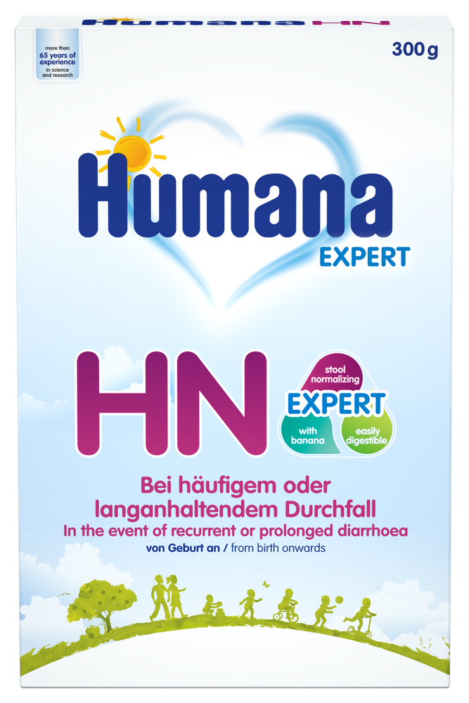 Смесь низколактозная Humana HN с пребиотиками с 0 месяцев 300 гр