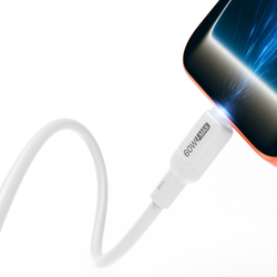 Силиконовый кабель 60W разъем с USB-C на USB-C, длина 100см (1м), серия SILI Series от Dux Ducis