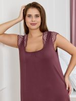 Ночная сорочка Ависта Виотекс БАКЛАЖАНОВЫЙ