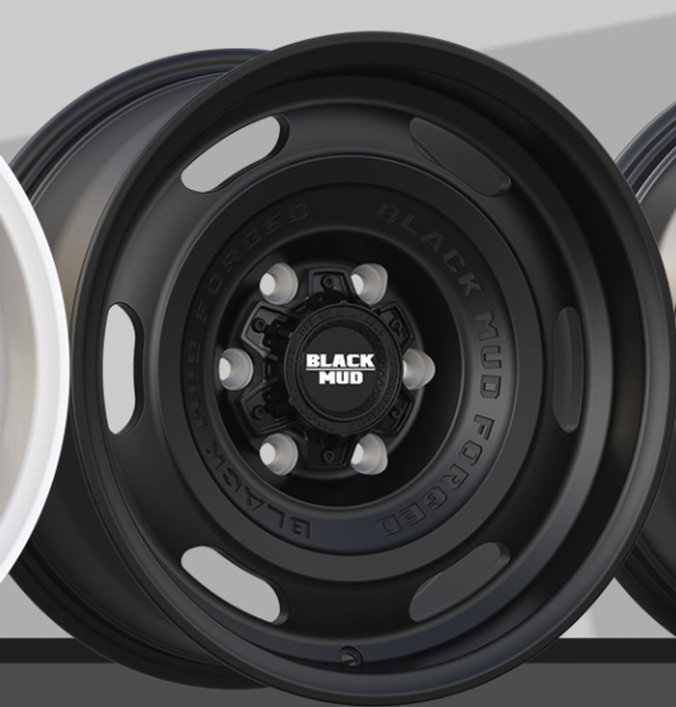 Диск колесный, кованый rt520 R17 8,0 ЕТ0 Black Mud Wheels Matte Black