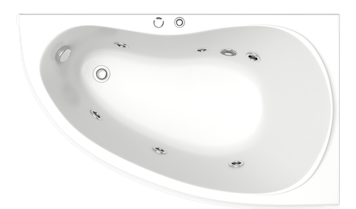 Гидромассажная ванна Bas Алегра R 150х90