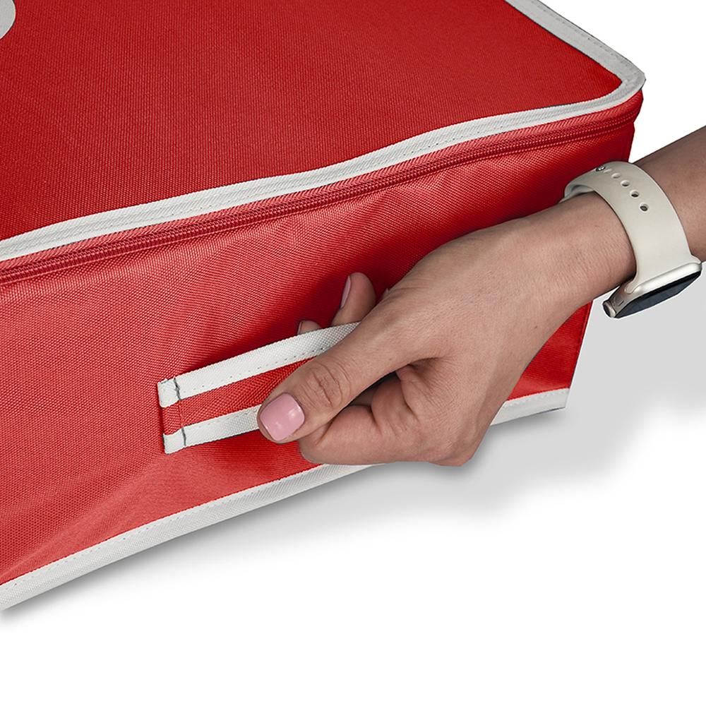 Аптечка домашняя 34х34х16 (красная)