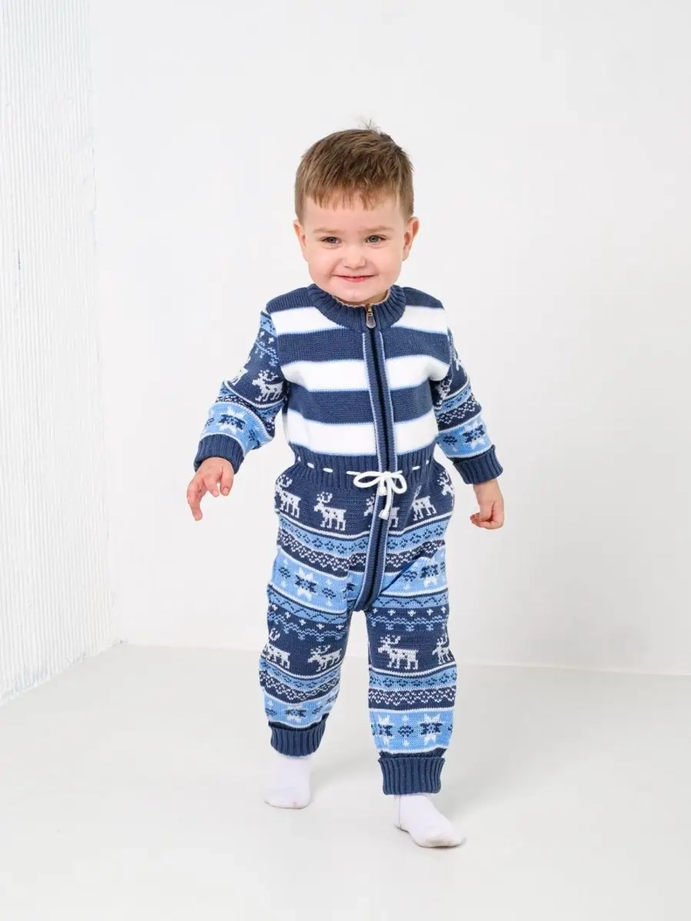 Комбинезон вязаный