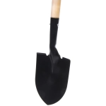 Лопата штыковая 70см деревянный черенок с V-ручкой ДоброСад