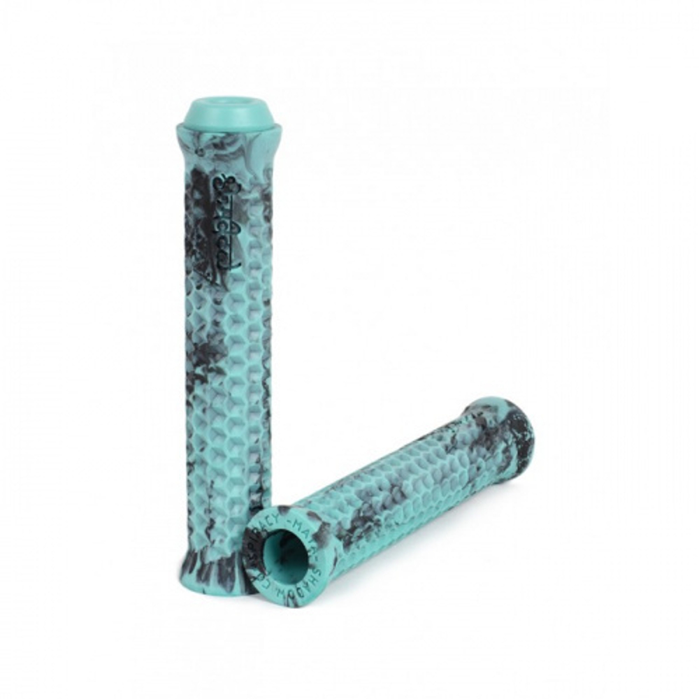 BMX Грипсы Shadow Maya DCR Flangeless (мятный / черный)