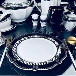 Lenardi 205-468 Набор из 6 тарелок 27см ИЗОЛЬДА в под.уп.(х6)Фарфор