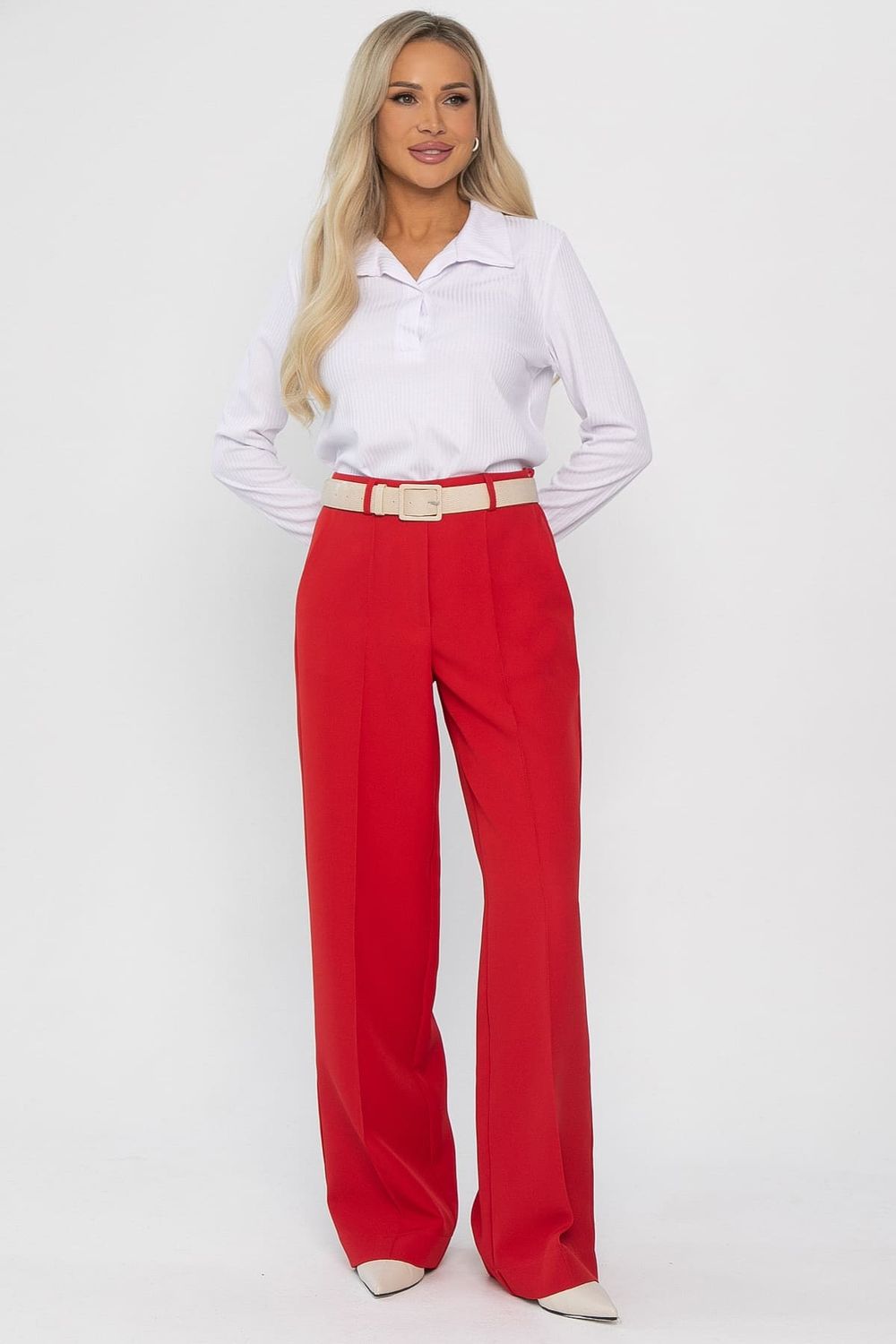 Брюки со стрелками Дэнди (красные) Б14365-30М LT Collection