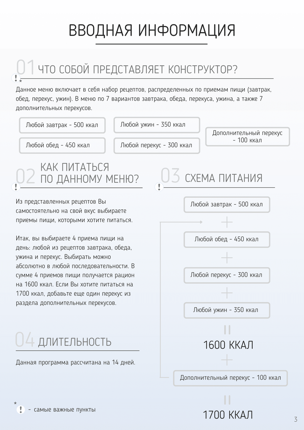 Все конструкторы (3 месяца) 1600-1700 ккал